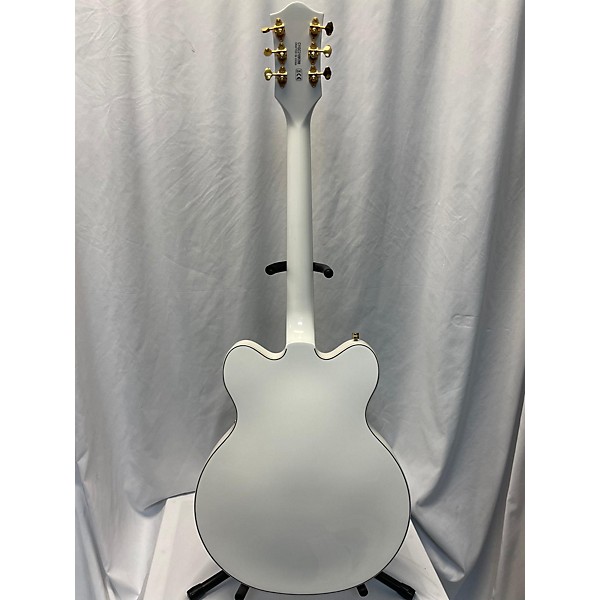 Used Gretsch Guitars Used Gretsch Guitars G5422T Electromatic White Hollow Body Electric Guitar