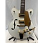 Used Gretsch Guitars Used Gretsch Guitars G5422T Electromatic White Hollow Body Electric Guitar