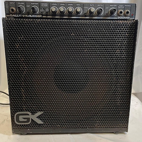 Used Gallien-Krueger 1986 MB112 200W 1x12 Bass Combo Amp