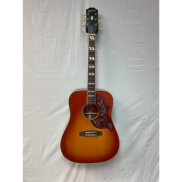 Used Epiphone Humming Inspired Bu Gibson Acoustic Guitar