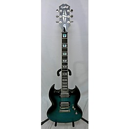 Used Epiphone SG Prophecy Custom GX Blue Burst Solid Body Electric Guitar