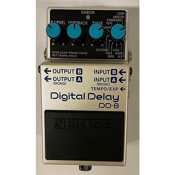 Used BOSS DD-8 Effect Pedal