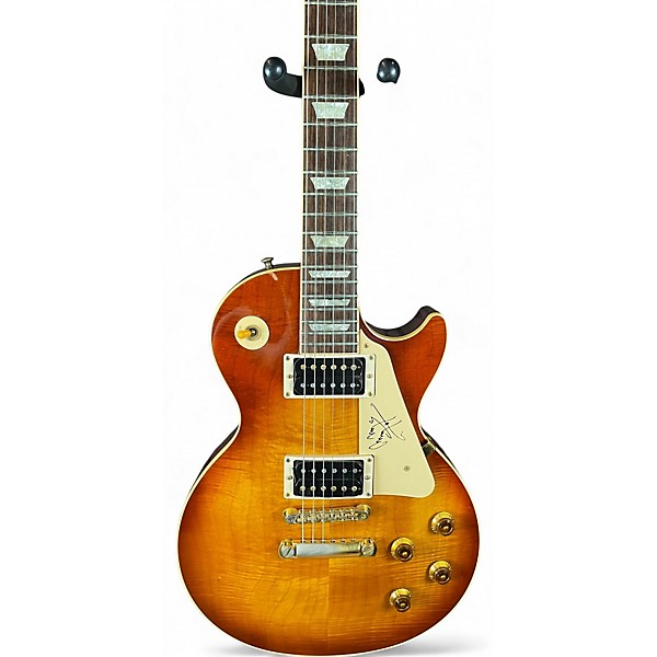 Vintage 1996 Gibson JIMMY PAGE LES PAUL STANDARD Sunburst Solid Body Electric Guitar