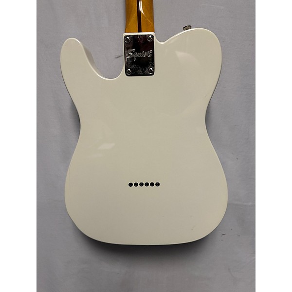 Used Squier Used Squier Classic Vibe 70s Thinline Telecaster Olympic White Hollow Body Electric Guitar