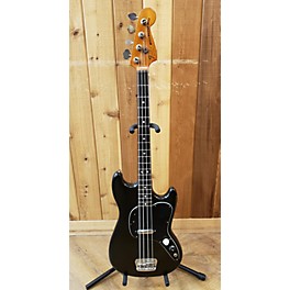 Vintage Yamaha Vintage 1970s Fender Musicmaster Black Electric Bass Guitar