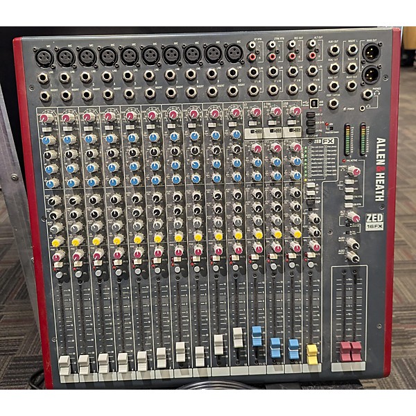 Used Used Allen & Heath ZED16FX Unpowered Mixer