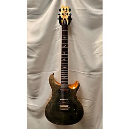 Used PRS Used PRS SE Custom 24 Trans Charcoal Solid Body Electric Guitar