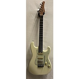 Used Schecter Guitar Research Used Schecter Guitar Research Nick Johnston Traditional HSS White Solid Body Electric Guitar