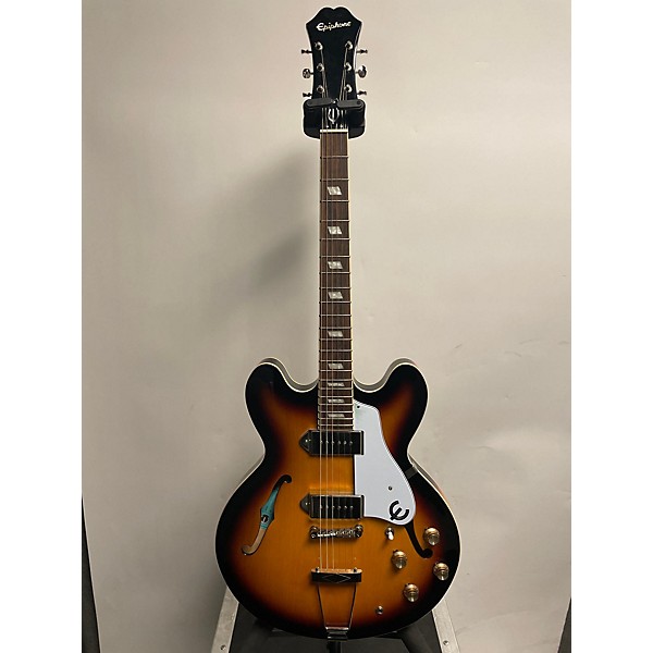 Used Epiphone Used Epiphone Casino Vintage Sunburst Hollow Body Electric Guitar