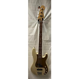 Used Fender Used 2010 Fender Deluxe Active Precision Bass Special White Electric Bass Guitar