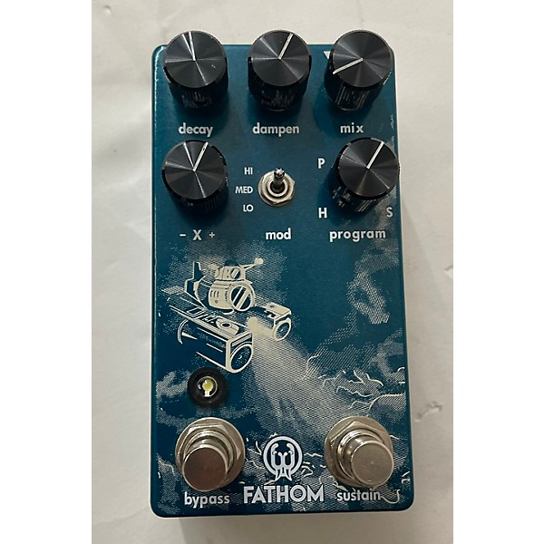 Used Walrus Audio Used Walrus Audio Fathom Reverb Effect Pedal