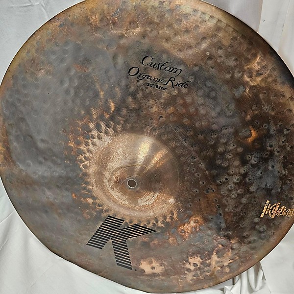 Used Zildjian 21in K Custom Organic Ride Cymbal