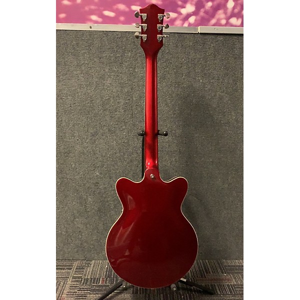 Used Gretsch Guitars Used Gretsch Guitars G2657T Candy Apple Red Hollow Body Electric Guitar