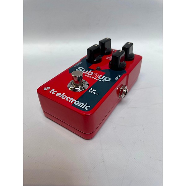 Used TC Electronic Sub N Up Octaver Effect Pedal