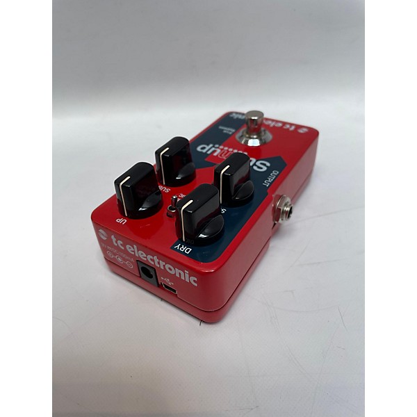 Used TC Electronic Sub N Up Octaver Effect Pedal