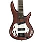 Used Ibanez Used Ibanez SR5005E 5 String Woodstain Electric Bass Guitar