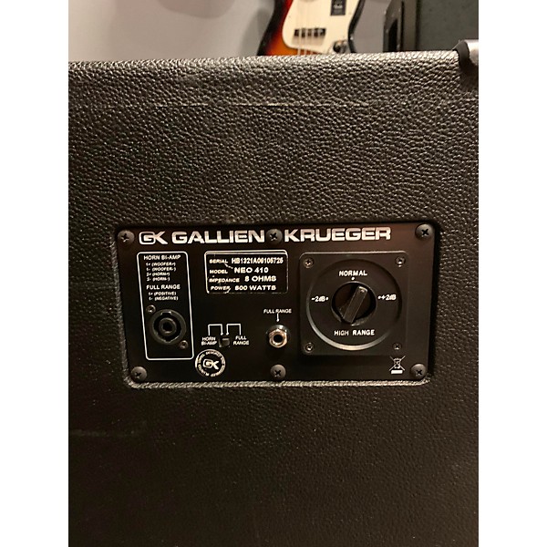 Used Gallien-Krueger Neo 410 800W 8Ohm 4x10 Bass Cabinet