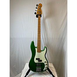 Used BOSS Used Fender Player Plus Jass Bass British Racing Green Electric Bass Guitar