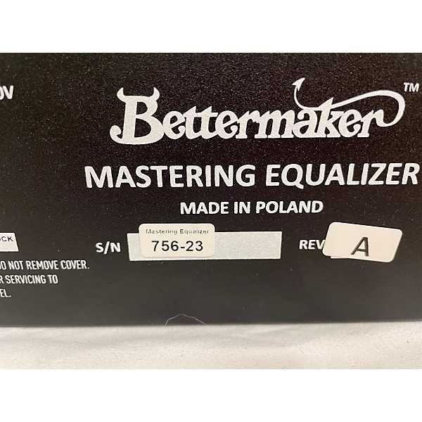 Used Used BETTERMAKER MASTERING EQUALIZER Equalizer