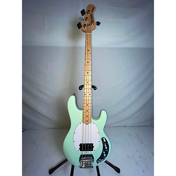 Used Sterling by Music Man Used Sterling By Music Man Sub 4 Surf Green Electric Bass Guitar