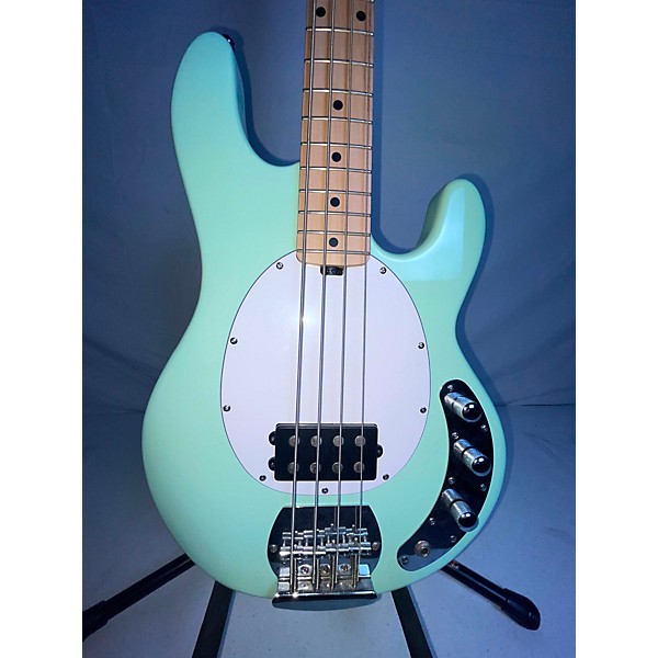 Used Sterling by Music Man Used Sterling By Music Man Sub 4 Surf Green Electric Bass Guitar