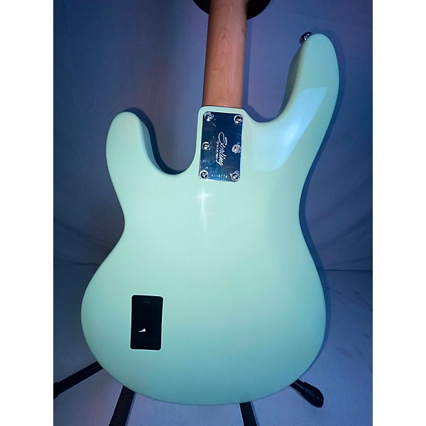 Used Sterling by Music Man Used Sterling By Music Man Sub 4 Surf Green Electric Bass Guitar