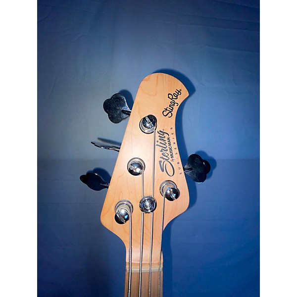 Used Sterling by Music Man Used Sterling By Music Man Sub 4 Surf Green Electric Bass Guitar