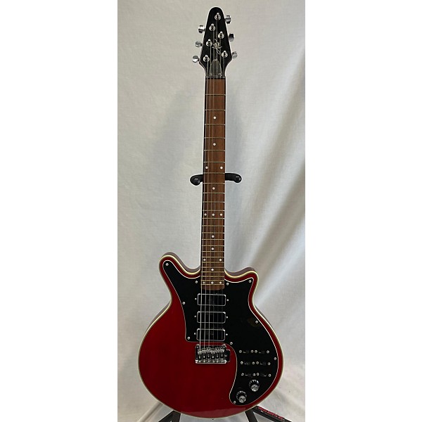 Used Aslin Dane Used Aslin Dane Bohemian II Red Solid Body Electric Guitar