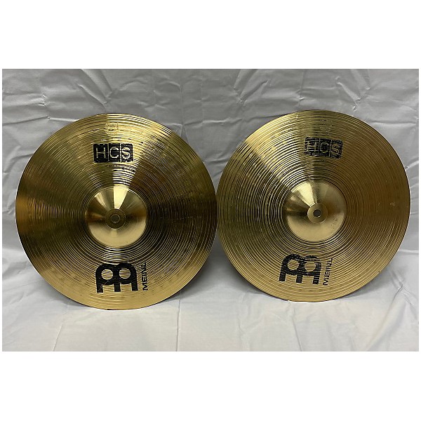 Used MEINL Used MEINL 14in HCS Hi Hat Pair Cymbal