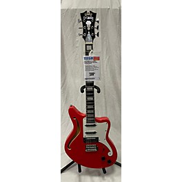 Used D'Angelico Used D'Angelico Premier Series Fiesta Red Solid Body Electric Guitar