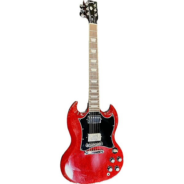 Used Gibson Used Gibson SG Standard Flat Red Solid Body Electric Guitar