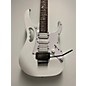 Used Ibanez Used Ibanez JEMJR White Solid Body Electric Guitar