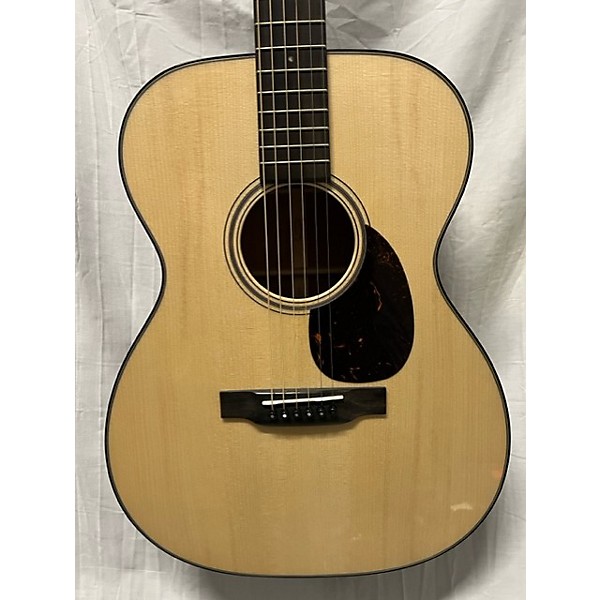 Used Martin Used Martin CUSTOM SHOP OM Natural Acoustic Guitar