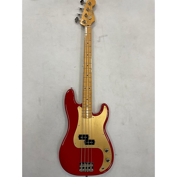 Used Fender Used Fender Vintera 50s Precision Bass Red Electric Bass Guitar