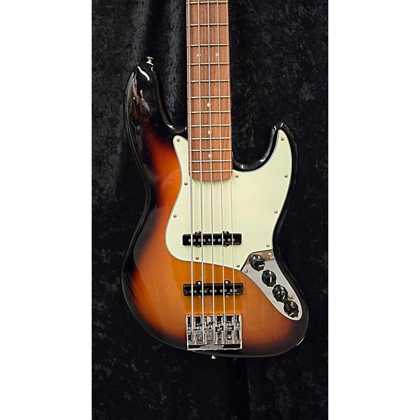 Used Fender Deluxe Active Jazz Bass V 5 String Electric Bass Guitar