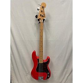 Used Fender Used Fender International Color Precision Bass Morocco Red Electric Bass Guitar