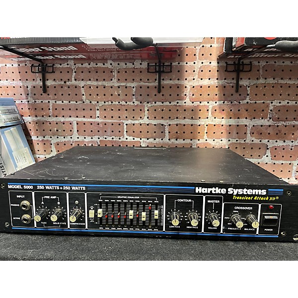 Used Hartke 5000 Bass Amp Head