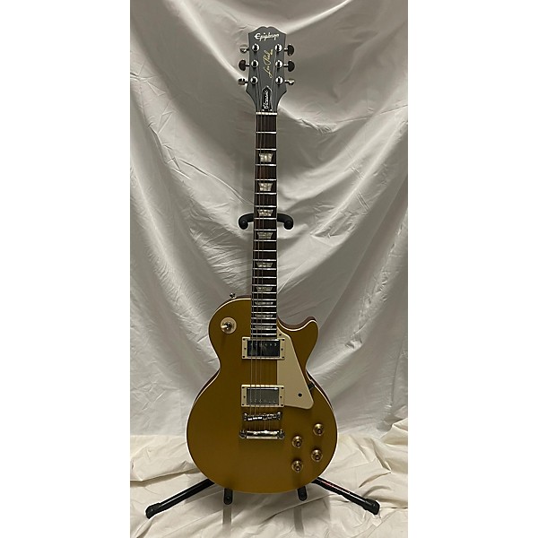 Used Epiphone Used Epiphone Les Paul Classic Gold Top Solid Body Electric Guitar