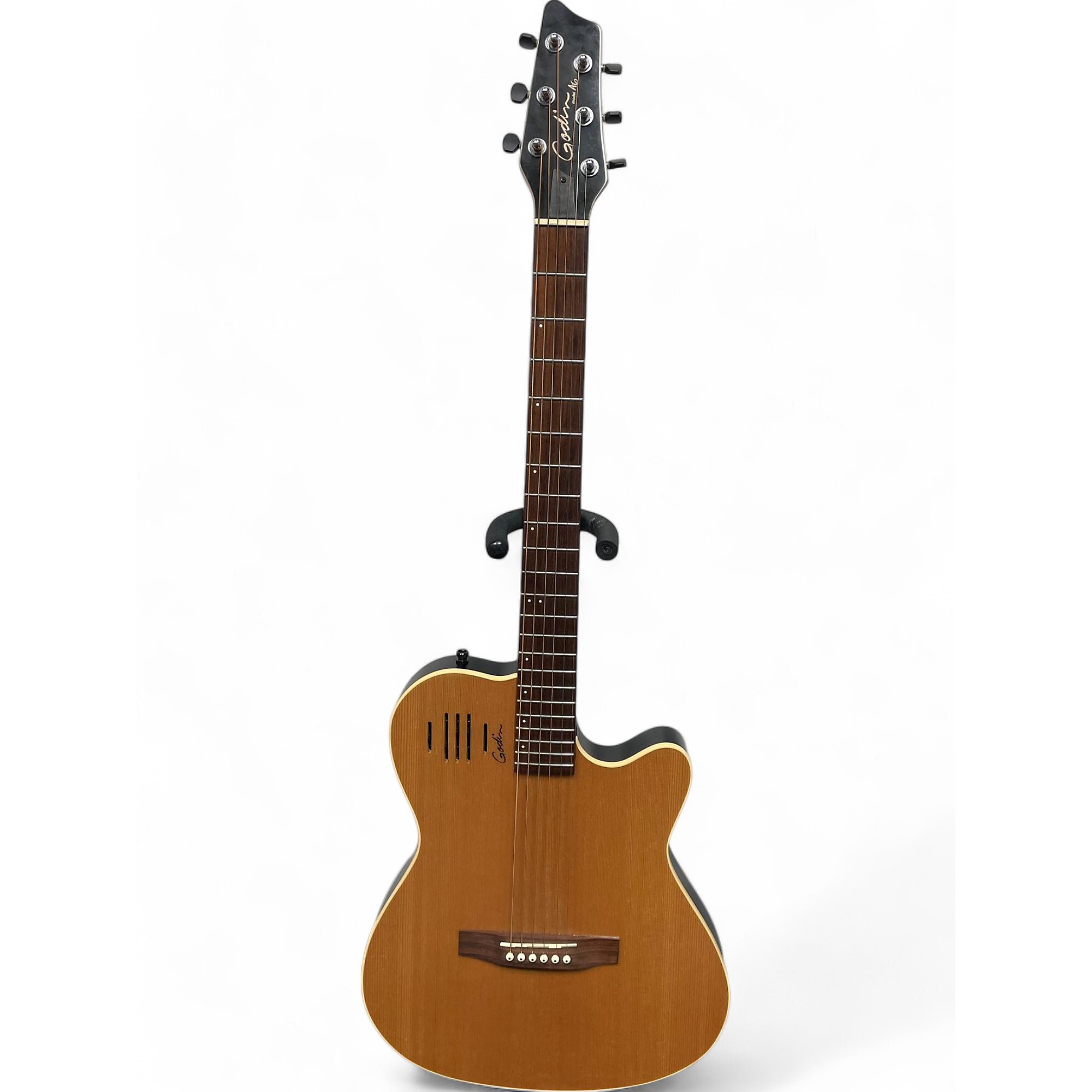 Used Godin A6 Ultra Natural Acoustic Electric Guitar Natural