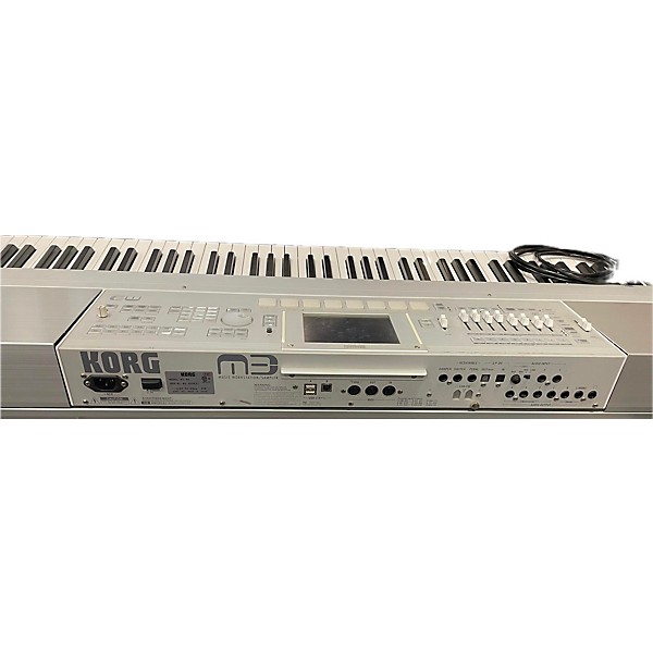 Used KORG M3 88 Key Keyboard Workstation