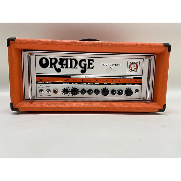 Used Orange Amplifiers Rockerverb 50H Tube Guitar Amp Head