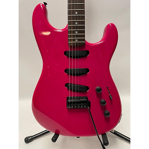 Used Series 10 Used SERIES 10 SSS Shocking Pink Solid Body Electric Guitar