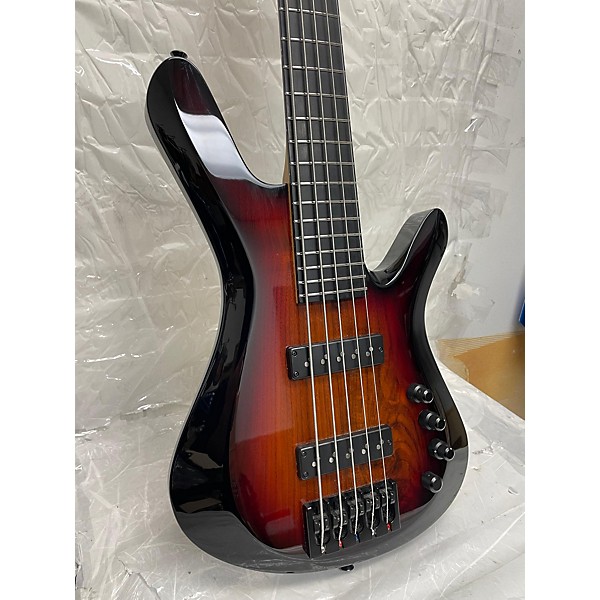 Used Carvin Vanquish V59 Sunburst Electric Bass Guitar