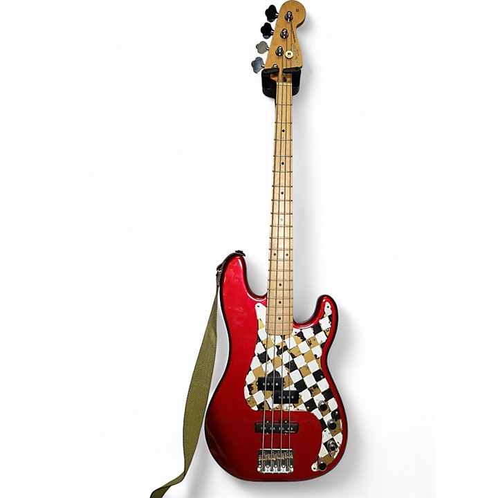 ベース Fender Precision Special Candy Apple Red Fender American Special Precision Bass - Candy Apple Red