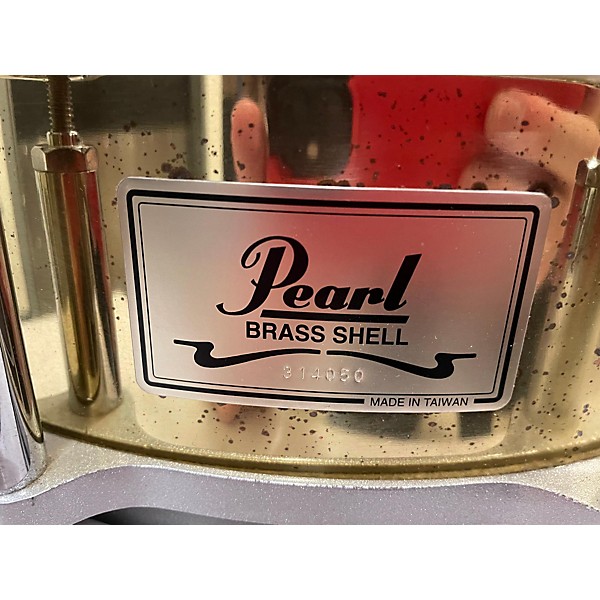 Used Pearl 14X5  Brass Free Floater Drum