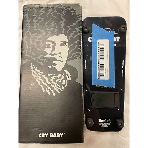 Used Dunlop JH2 JIMI HENDRIX 70TH ANNIVERSARY TRIBUTE CRYBABY Effect Pedal