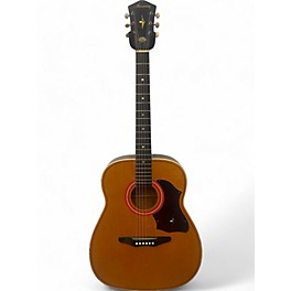 Vintage 1970s Harmony H-159 Natural Acoustic Guitar
