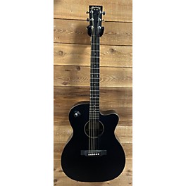 Used Martin Used Martin CUSTOM X SERIES Black Acoustic Electric Guitar