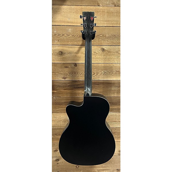 Used Martin Used Martin CUSTOM X SERIES Black Acoustic Electric Guitar