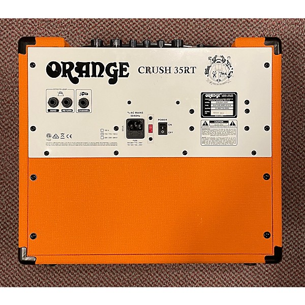 Used Orange Amplifiers Used Orange Amplifiers Crush 35RT Guitar Combo Amp